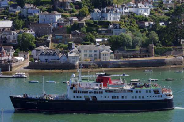 10 August 2022 - 11:05:39

-------------------------
Cruise ship Hebridean Princess in Dartmouth